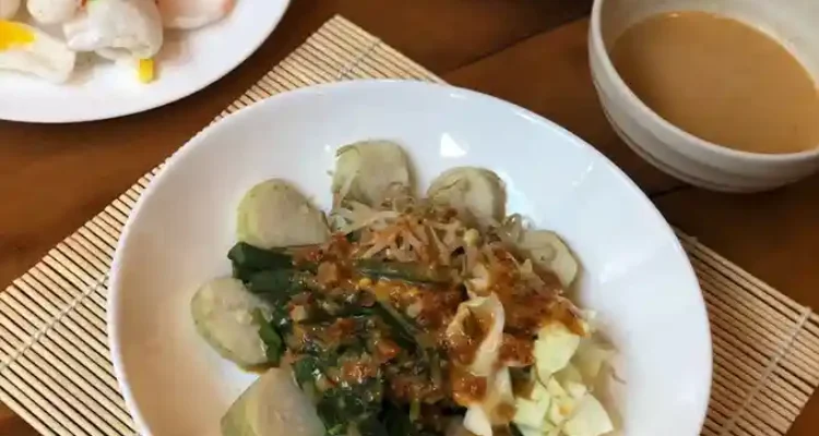 Resep Lontong Pecel