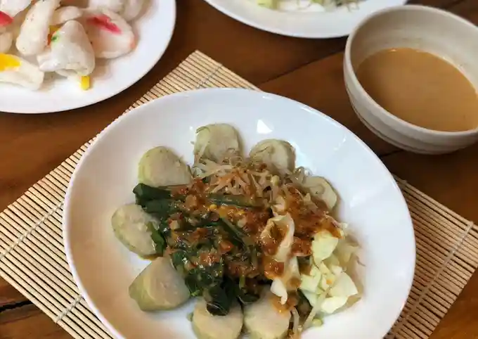 Resep Lontong Pecel